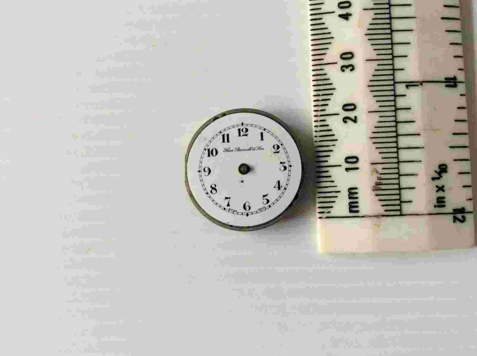 ANTIQUE  THOM WALKER AND SON TRENCH WRIST WATCH MOVEMENT STEAMPUNK Shed Cave