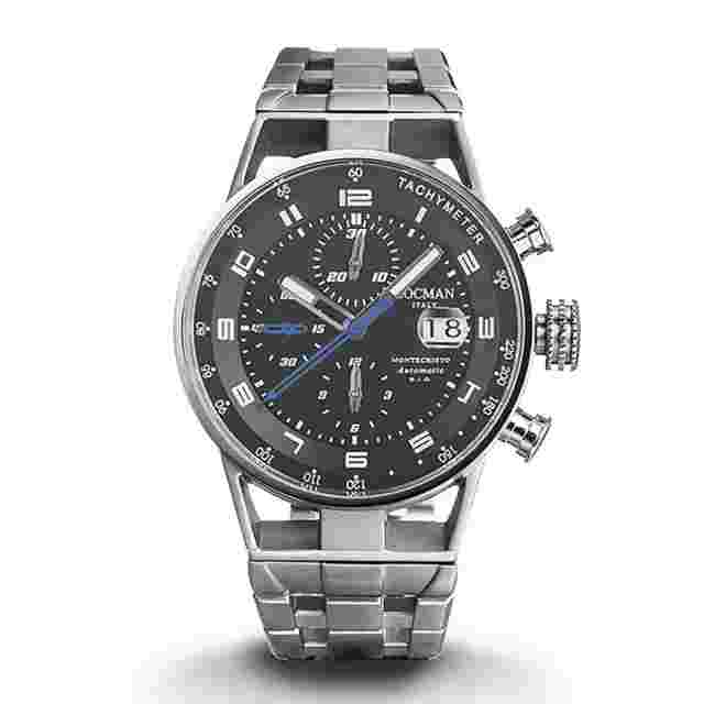 Orologio Multifunzione Uomo Locman Montecristo casual cod. 0516A01S-00BKBLB0