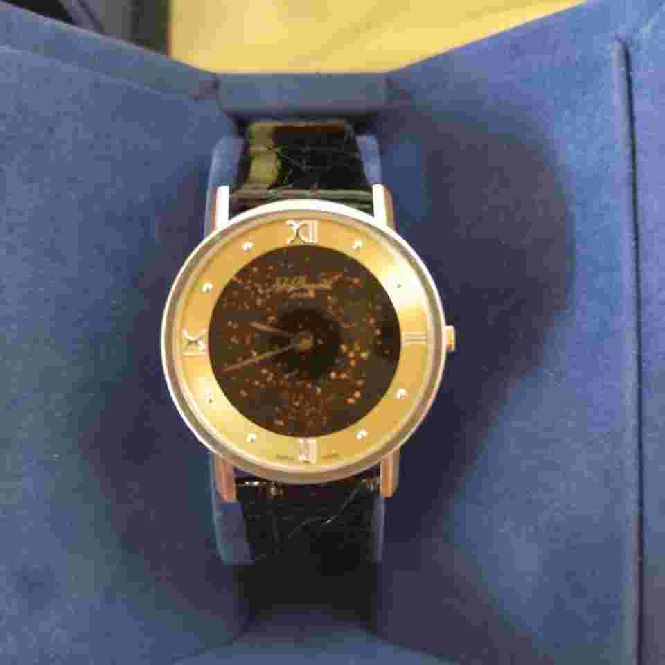 Complete with accessories DuPont Vintage Makie Dial Watch Men's #QO5KNK