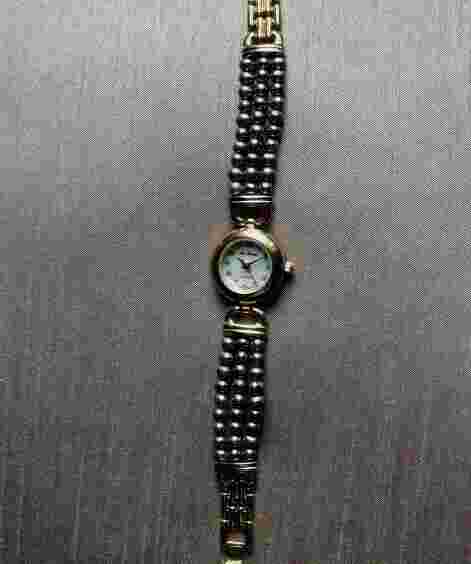 Ladies wristwatch- Lee Sands bracelet design watch strap
