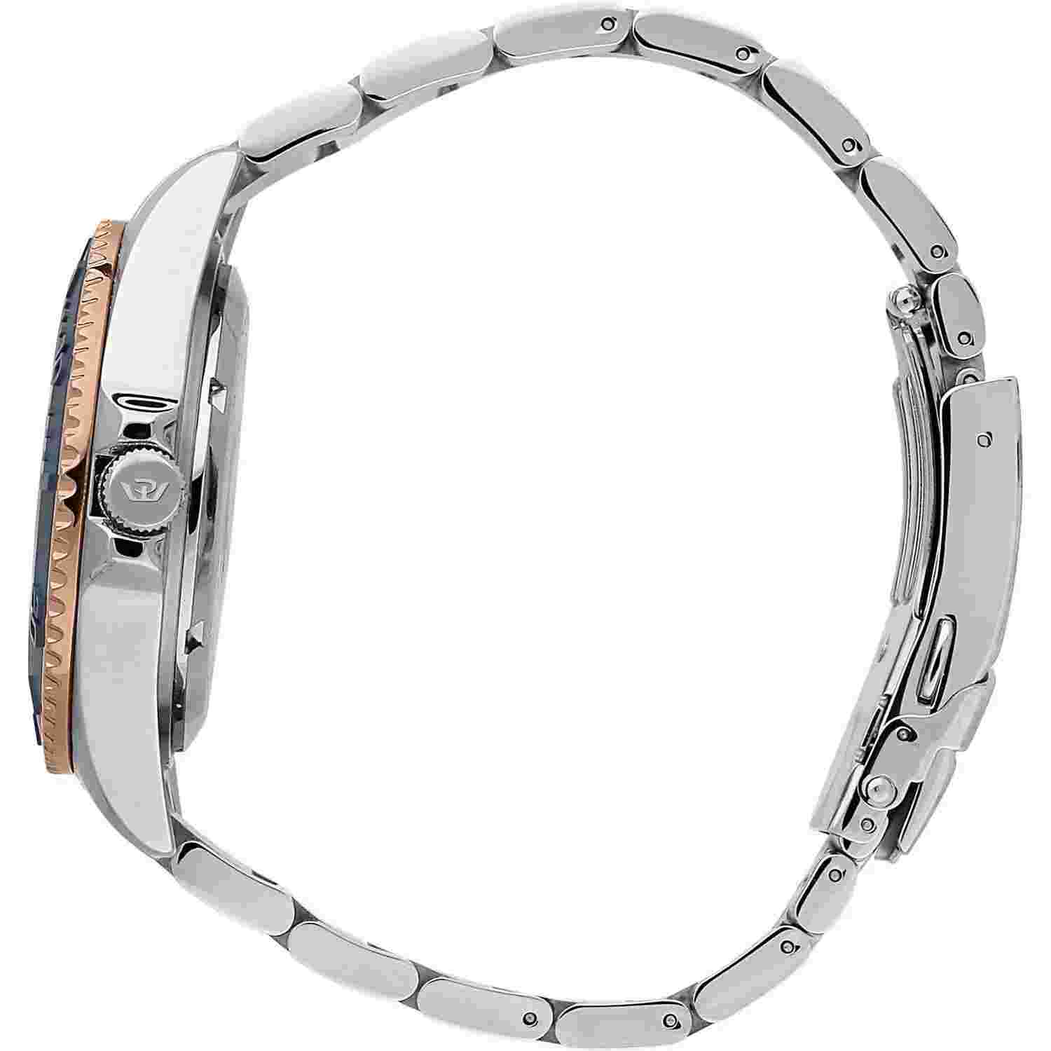 Philip Watch Caribe Diving Automatic Men's Watch R8223597033 Blue Rose Steel
