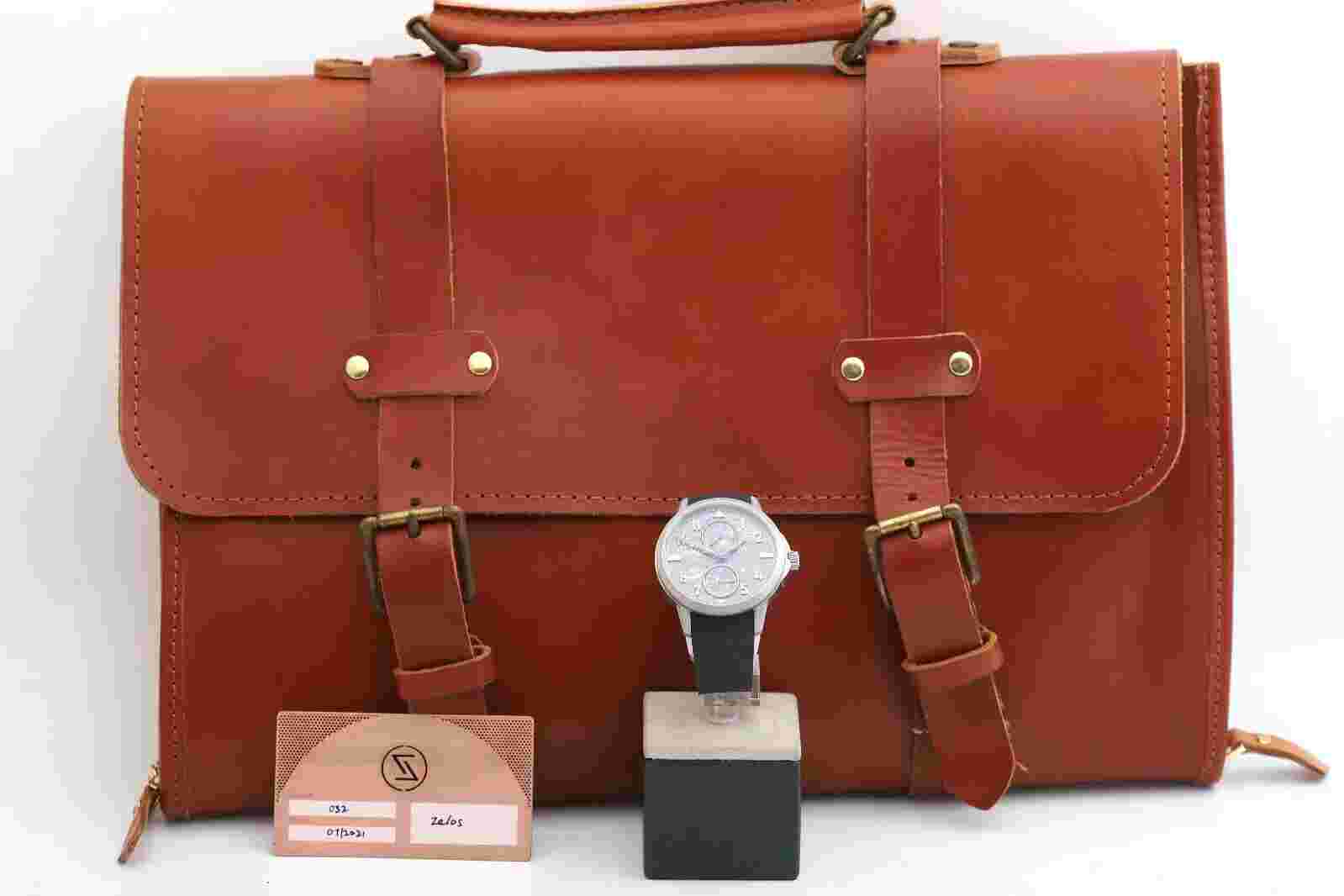 Zelos Mirage 8 Days Titanium Anthracite Skelton 32/75 2021 42mm Men's Watch