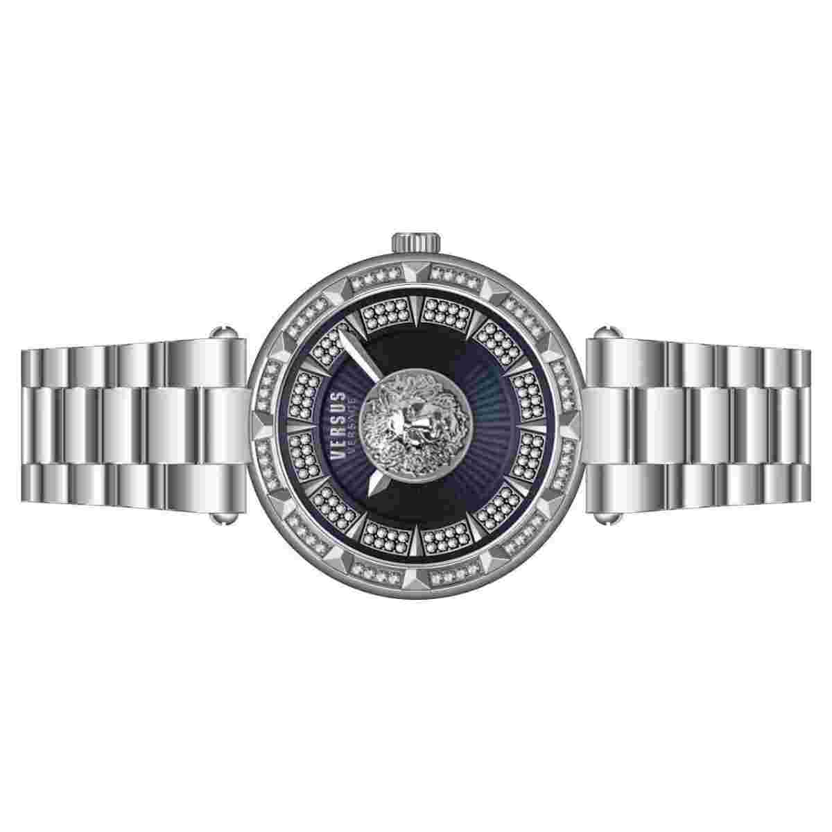 Versus by Versace Women Watch Bracelet Crystal Sertie VSPQ13921 Stainless Steel