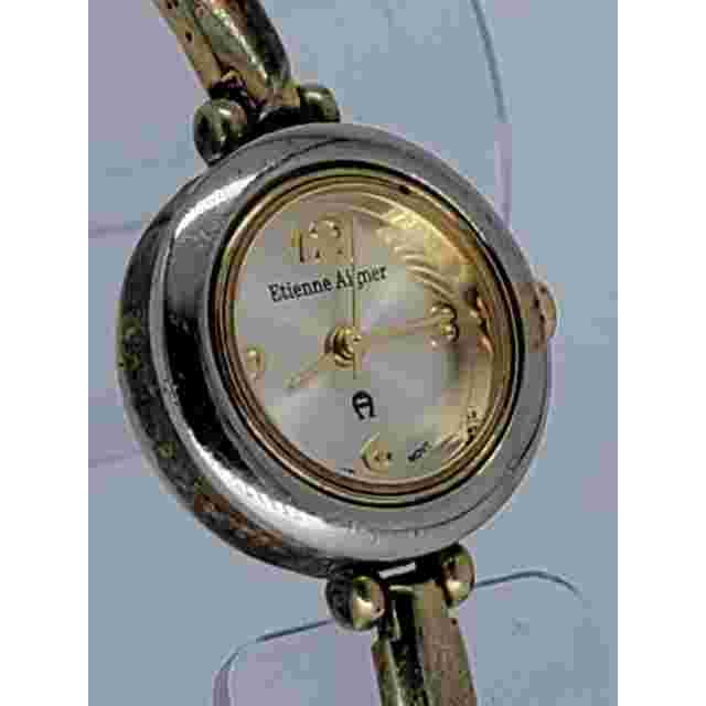 Etienne Aigner Watch Analog Quartz Gold & Silver Metal Band Et45898