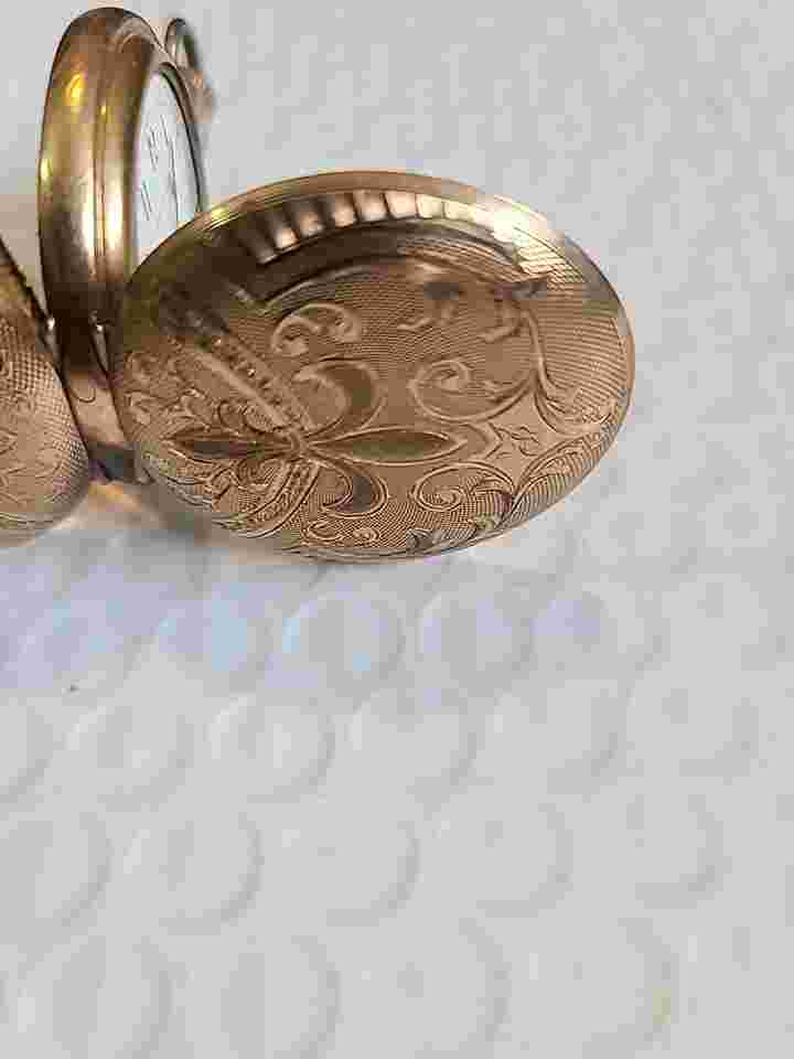 Seth Thomas Model 20 Pocket Watch 14k Guaranteed 25 Years