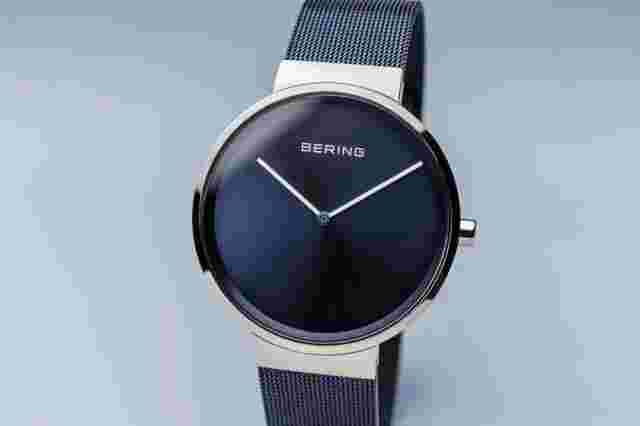 Bering Time Watch - Classic - Unisex Polished Silver-Tone 14539-307