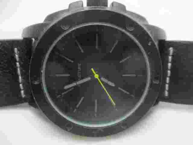 Structure Men's Watch Analog Black Buckle Band