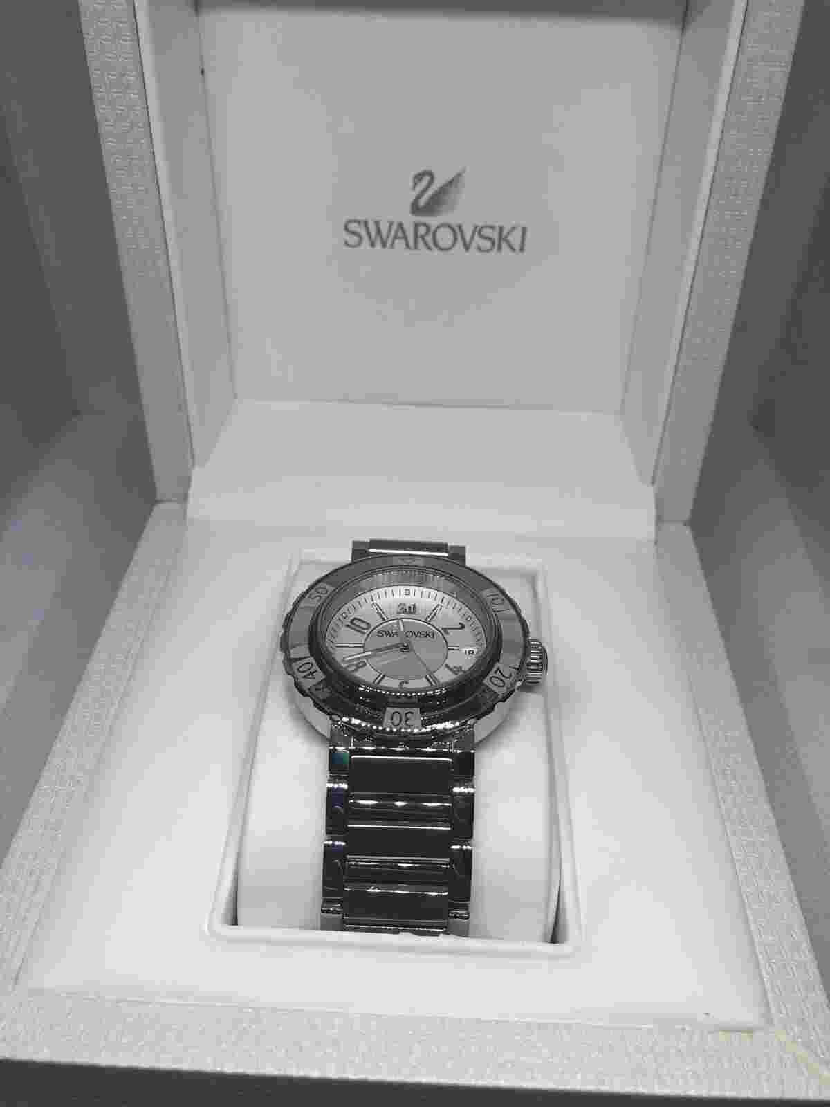 Swarovski Octea Sport Watch Silver