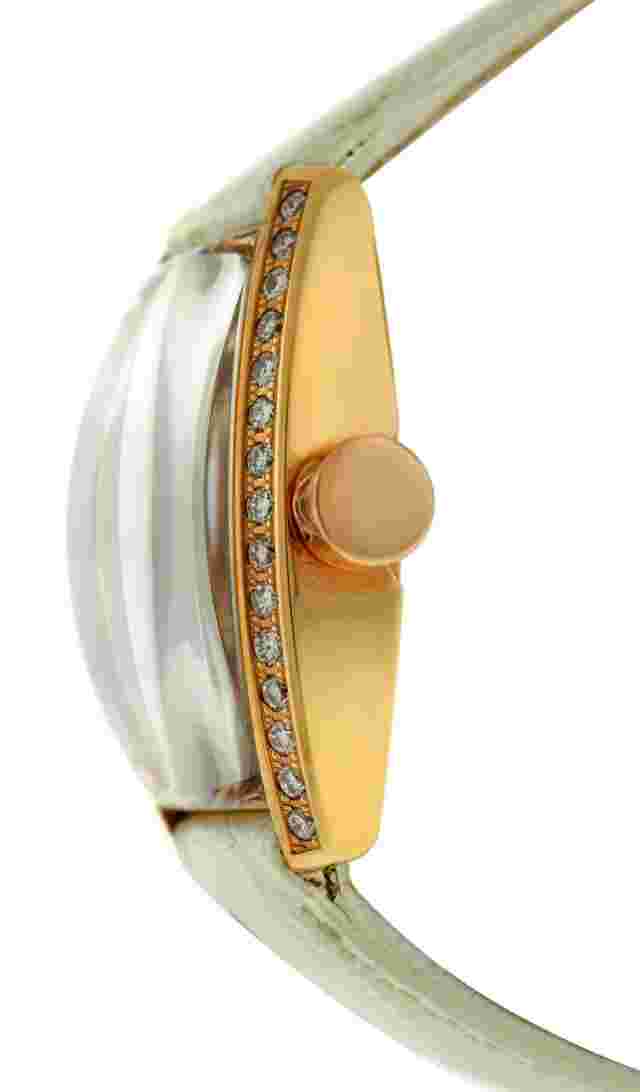 New Locman Panorama 54 Gr 18K Rose Gold Diamond MOP Ladies' Ref. 153 Quartz 28MM