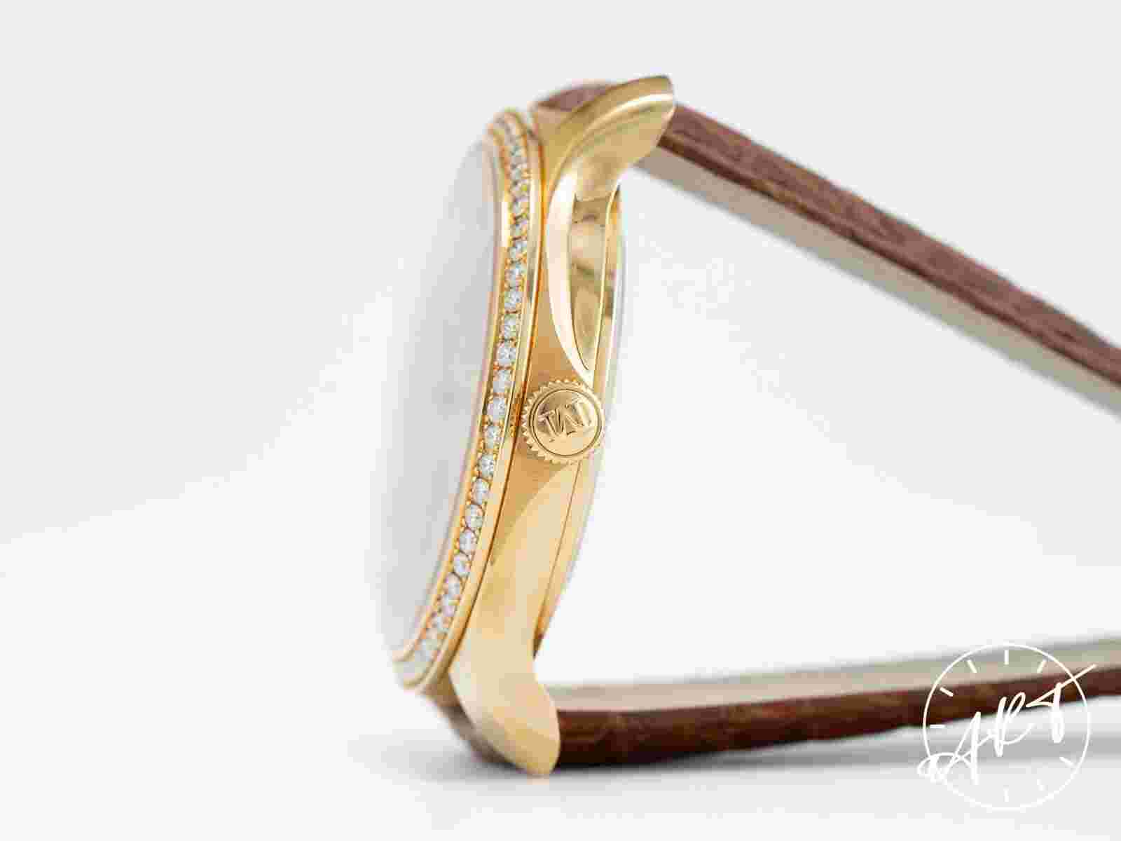 H. Moser & Cie 18K RG Endeavour Small Seconds FACTORY DIAMONDS Watch w/ Paper