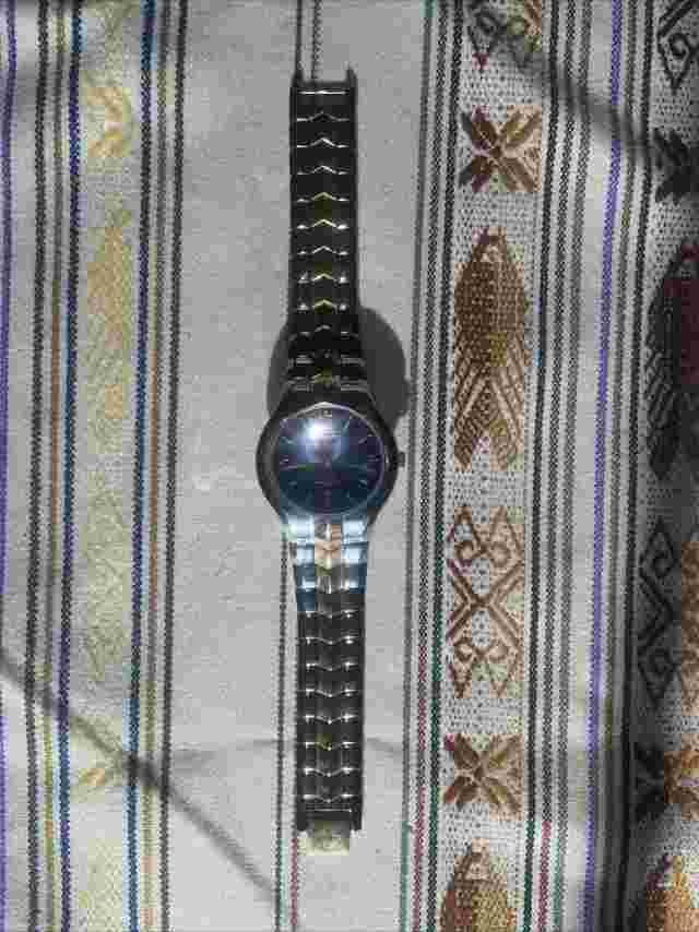 Mens Watch Puritan Advance, Date Day Of Week, Glow Hands And Numerals - New Batt