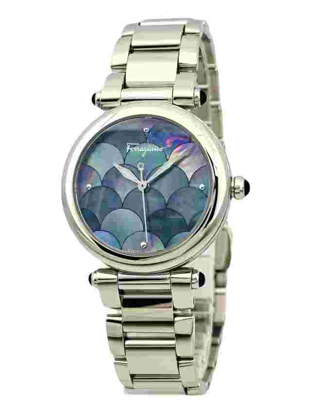 Ferragamo Women's FI2020013 Idillio Mermaid Mother-Of-Pearl Dial Stainless Watch