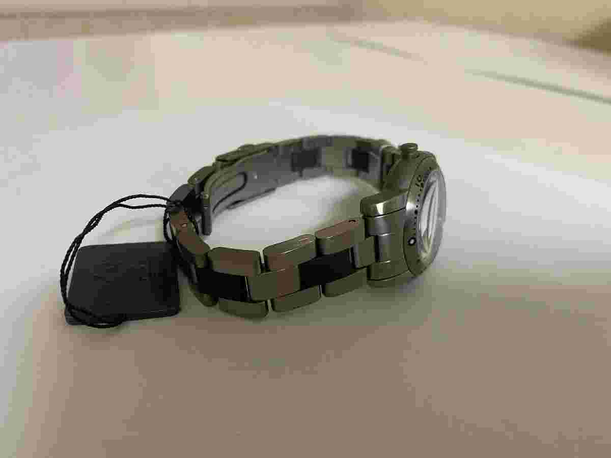 Lady's Time Force 4536 Italian Design Titanium Lightweight Watch Black RARE