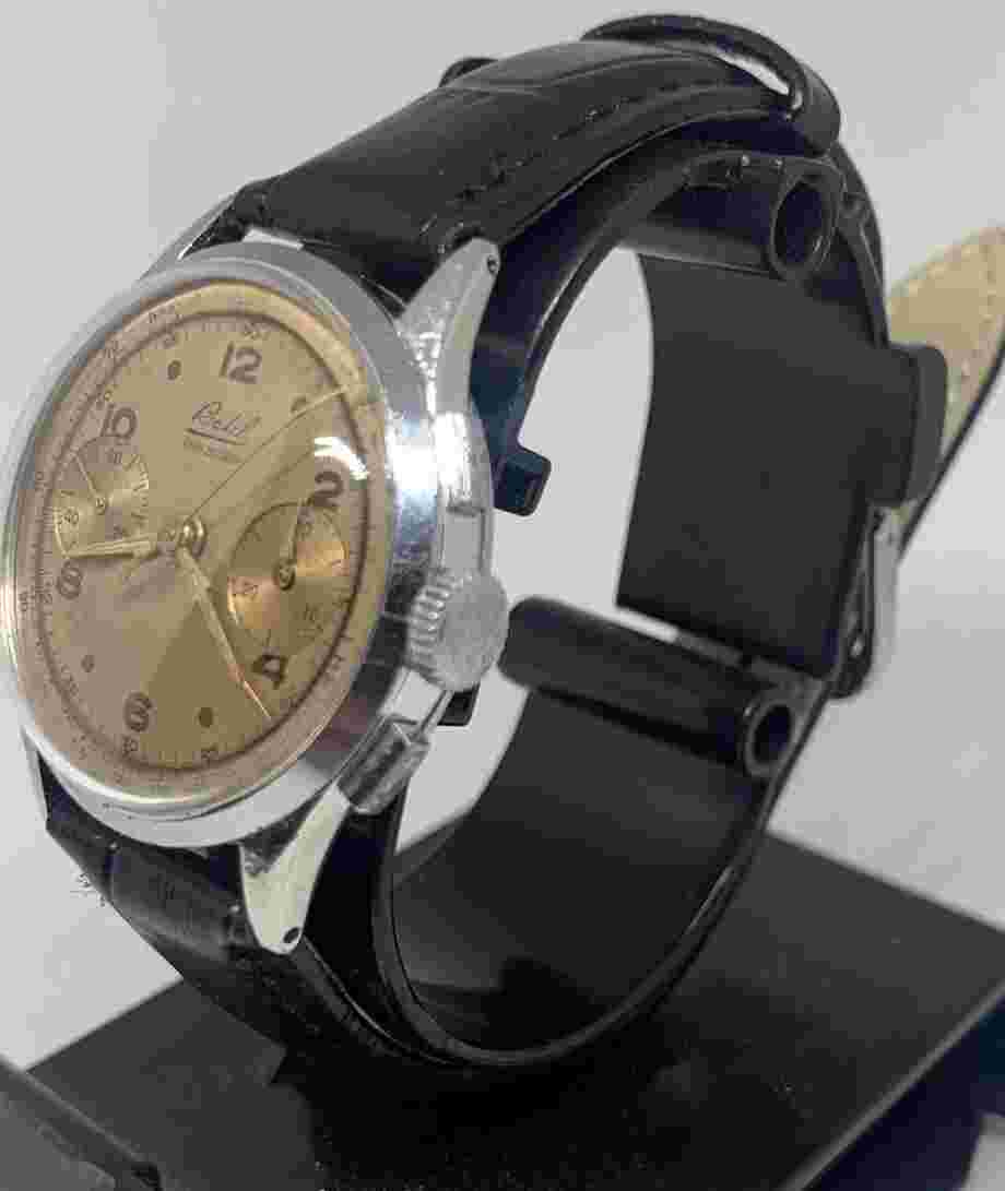 Swiss Made Mechanical Chronograph Landeron 48 Babel Serviced 1950-1959.