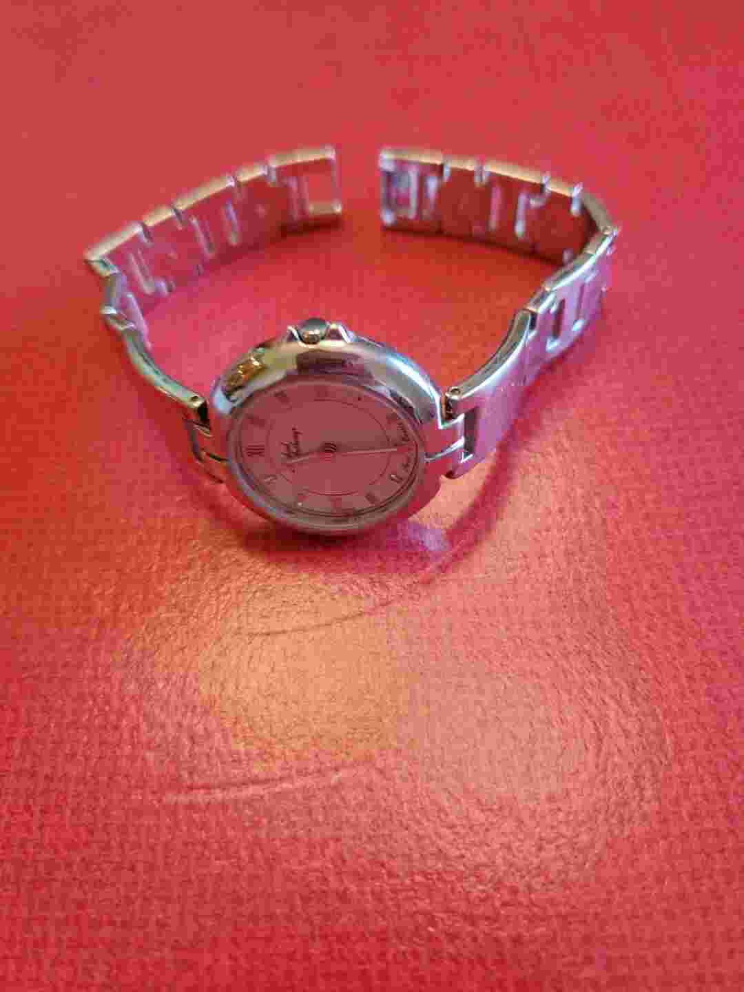 Women's Michael Anthony Sterling Silver Dress Watch
