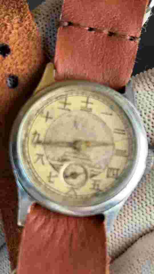 RARE Pobeda watch 1953 Friendship with China vintage USSR