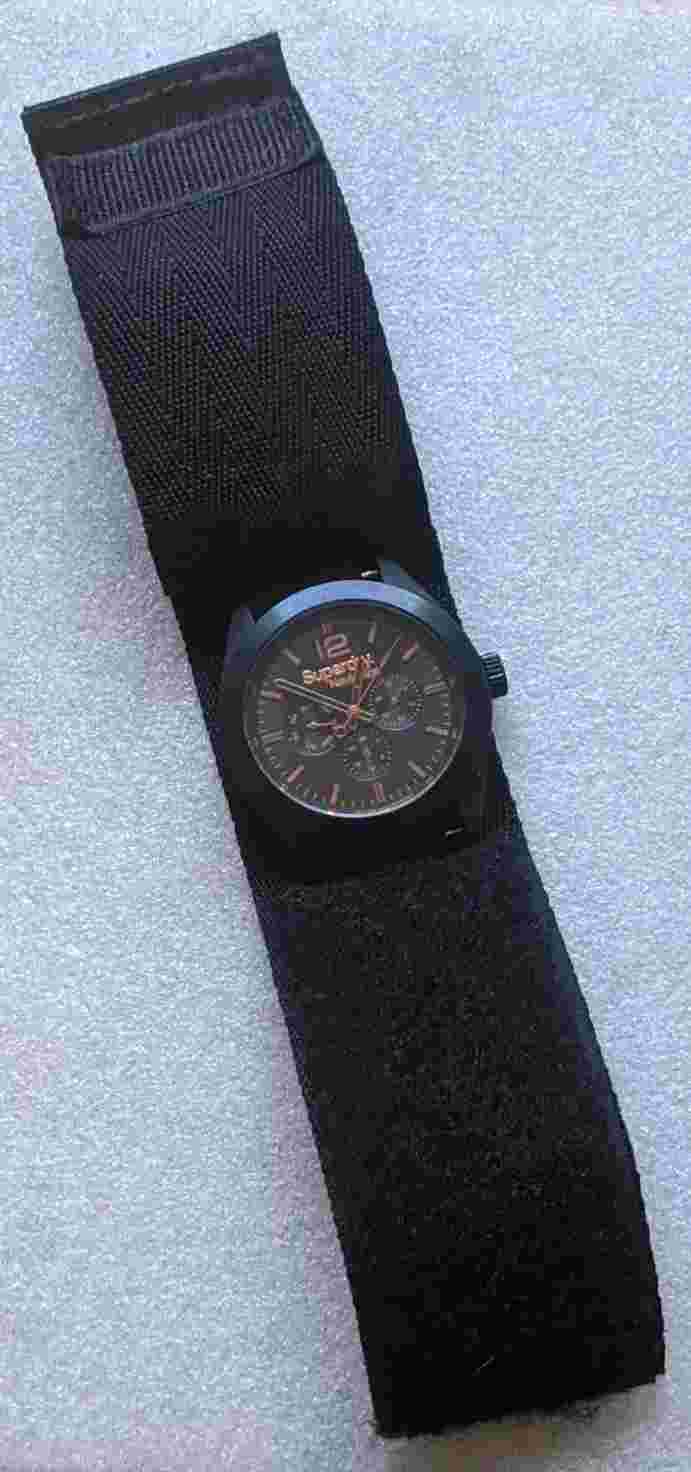 Vintage Quartz Men's Chronograph Wrist Watch "Superdry Navigator"