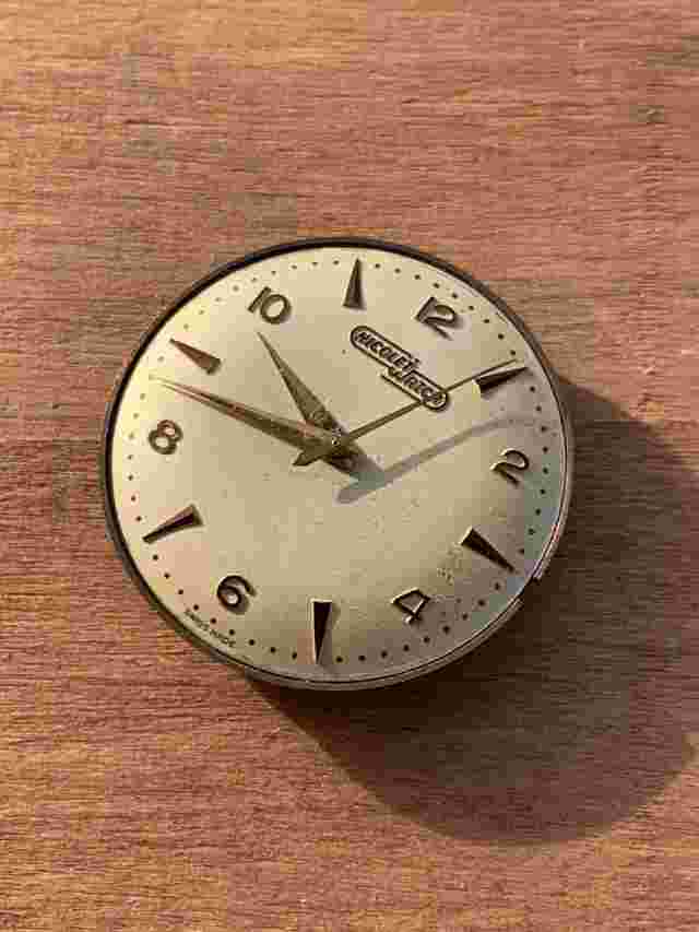 Nicolet Watch Automatic Movement Felsa Cal 1560 Not Working For Parts Repair