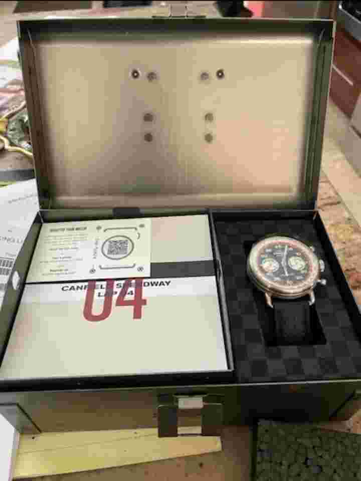 Shinola Canfield Speedway Lap #04 Automatic Men's 44mm Watch