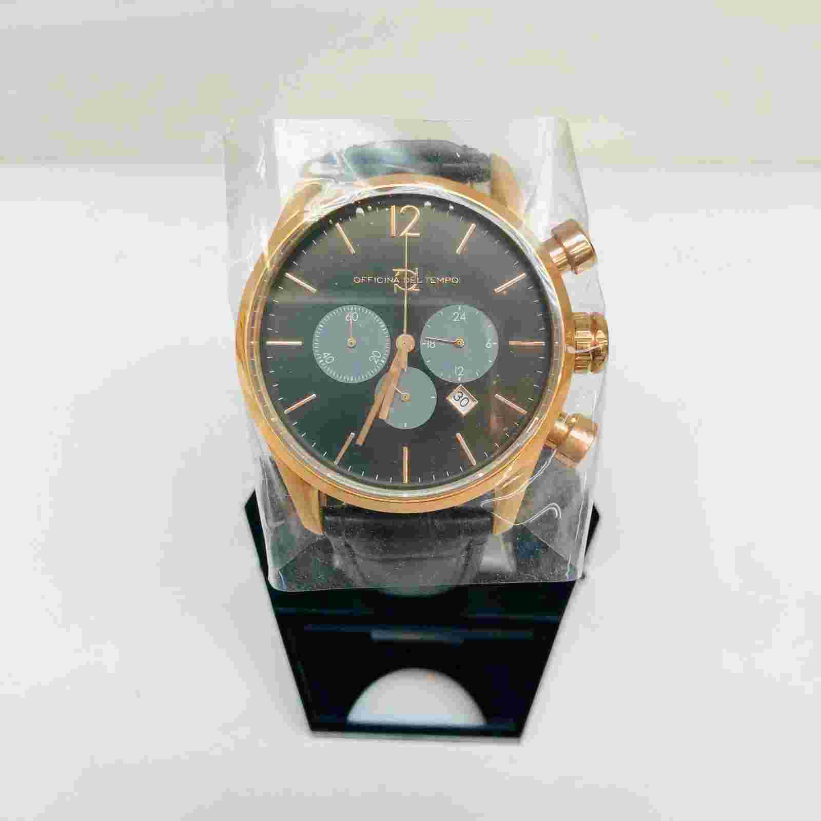 Officina Del Tempo Mens Chronograph  Watch OT1033/1300GN