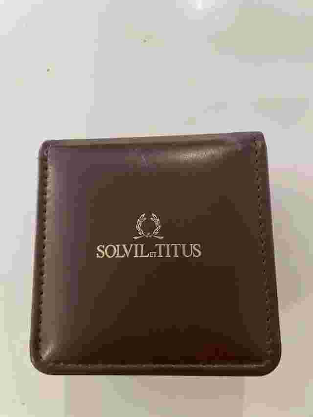 Rare Titus Swiss SOLVIL et TITUS Sapphire 06-2697, Brand New In Box 36mm.
