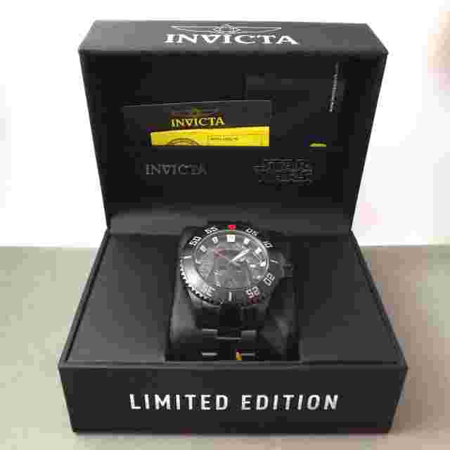 Darth Vader Rare Invicta Limited Edition Star Wars no268 Mens Wrist Watch New