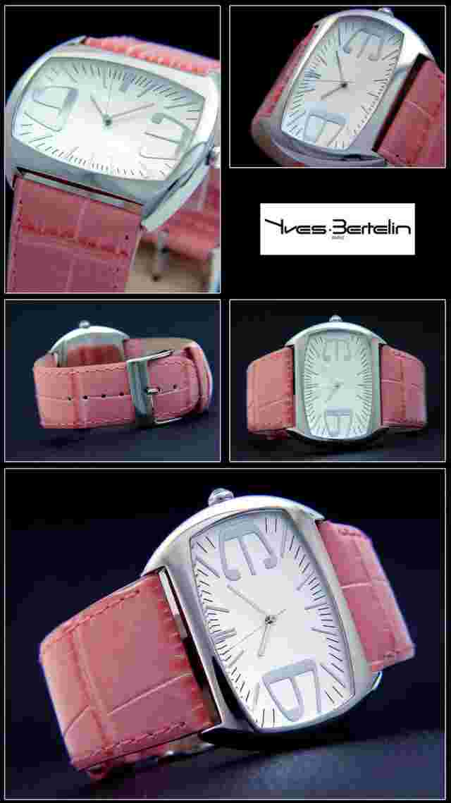 Women's Sports Stainless Steel Well Readable Pink Wrist Watch New