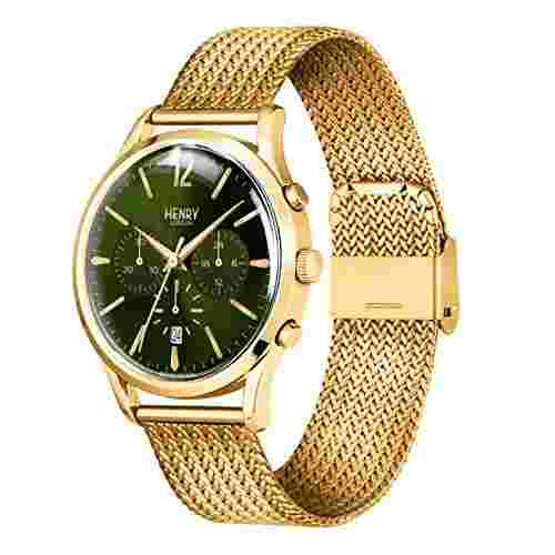Henry London Chiswick Gents Chronograph Watch Hl41-cm-0108 HLNP