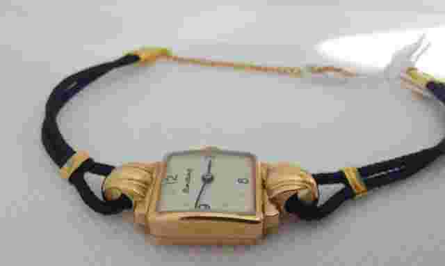 Cortebert vintage gold ladies dress watch, wrist 5.8mm