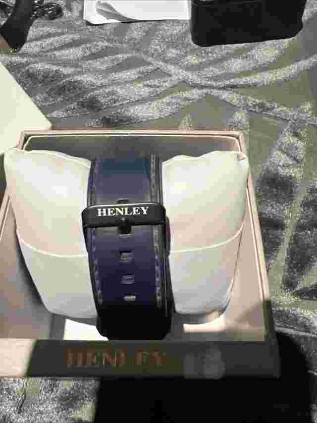 Henley Blue Strap Watch