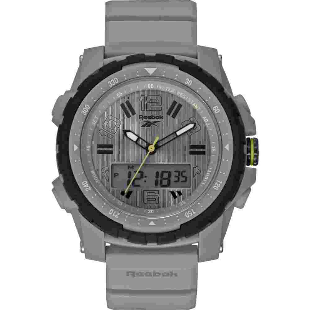 Reebok Rogue Gray Silicone Men Watch RV-ROG-G4-PSPS-SB