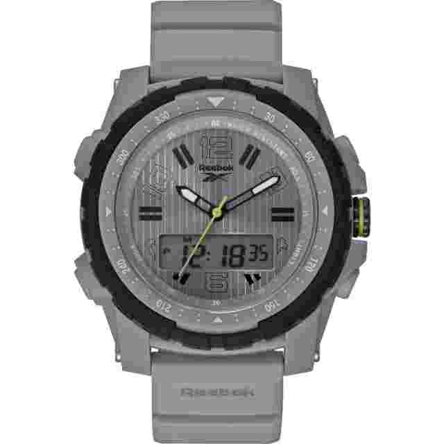 Reebok Rogue Gray Silicone Men Watch RV-ROG-G4-PSPS-SB