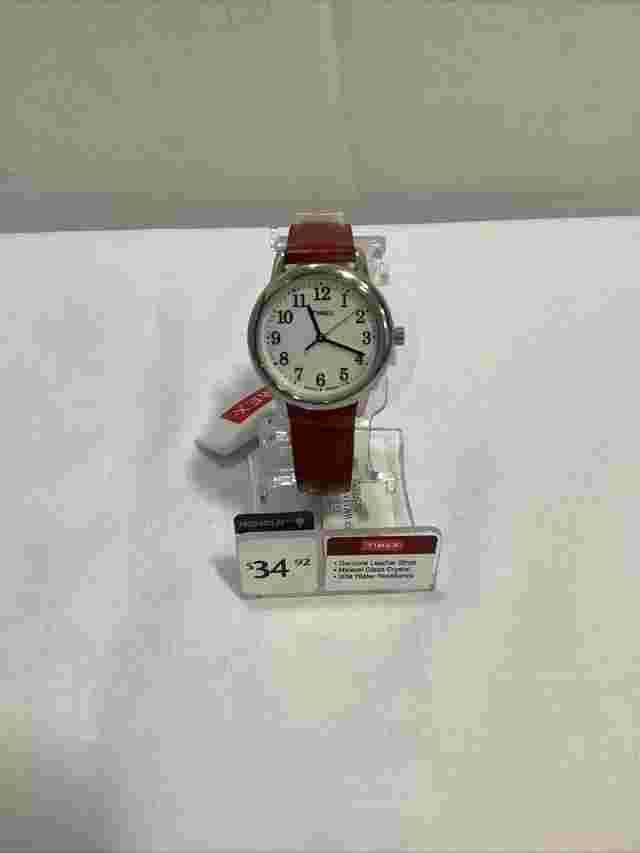 Timex Women's Easy Reader Leather Strap 30mm Watch TW2P68700