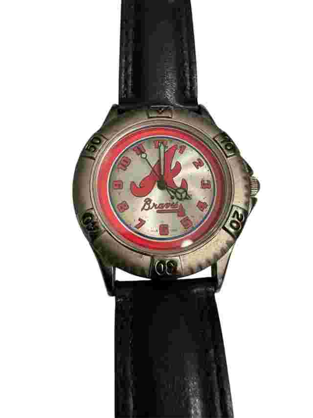 Vintage 1998 MLB Atlanta Braves Quartz Watch