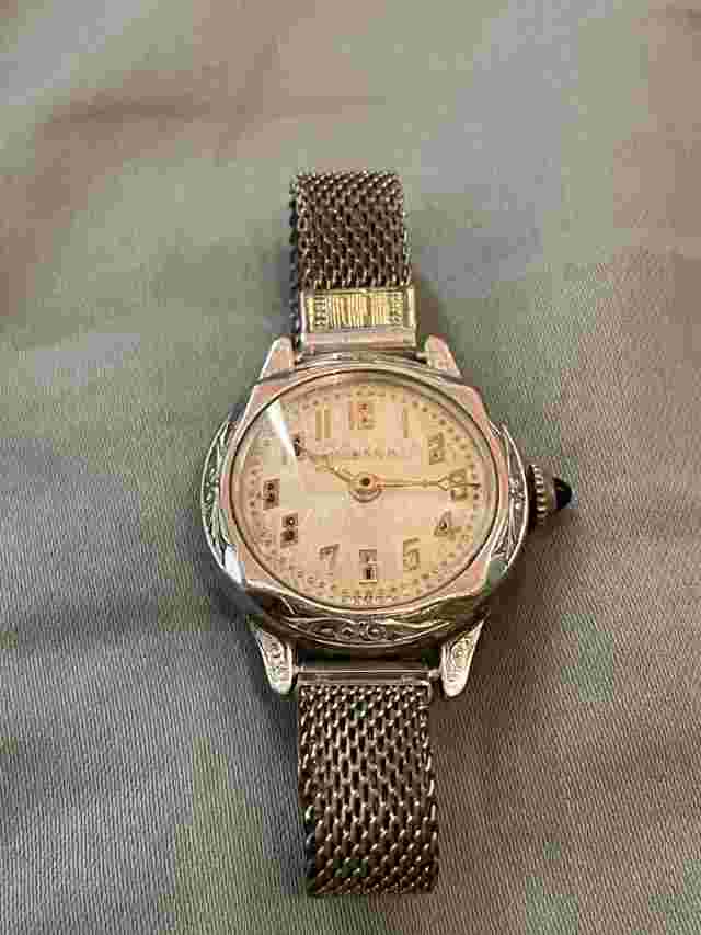 Vintage Medana Art Deco Watch For Repair