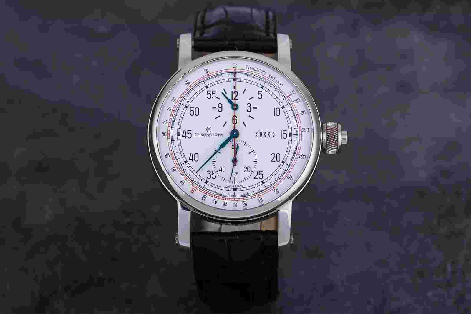 Chronoswiss Tachoscope | Audi 100 Years Anniversary Watch, Limited 100 Pieces |