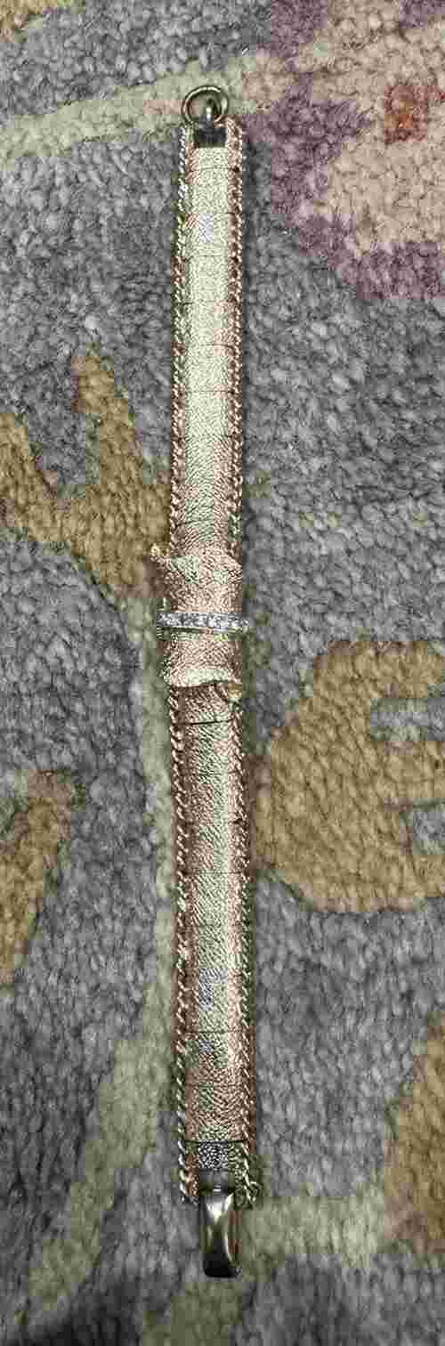 Taylor Swiss 17 Jewel Incabloc Women’s Hand Winding Watch Vtg Hidden Gem Encrust