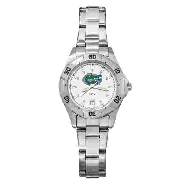 University of Florida All-pro Womens Chrome Watch W/bracelet by LogoArt