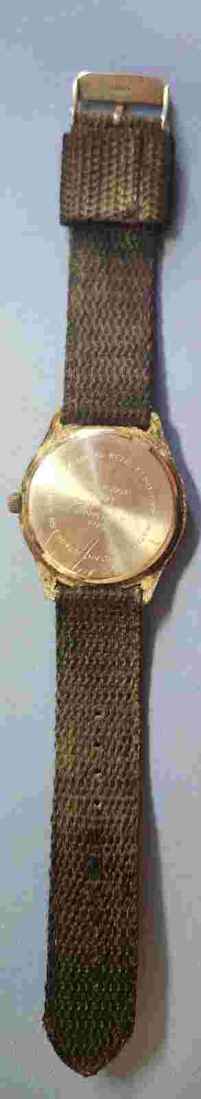 FMD Watch FMDPU004 IF208 Quartz Black Canvas Band Working