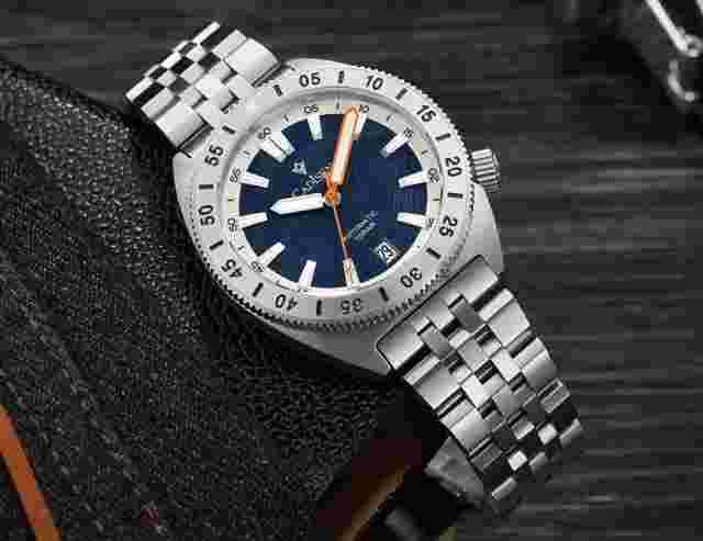 Cadisen C8231M automatic watch seiko nh35 sapphire san martin diver dive