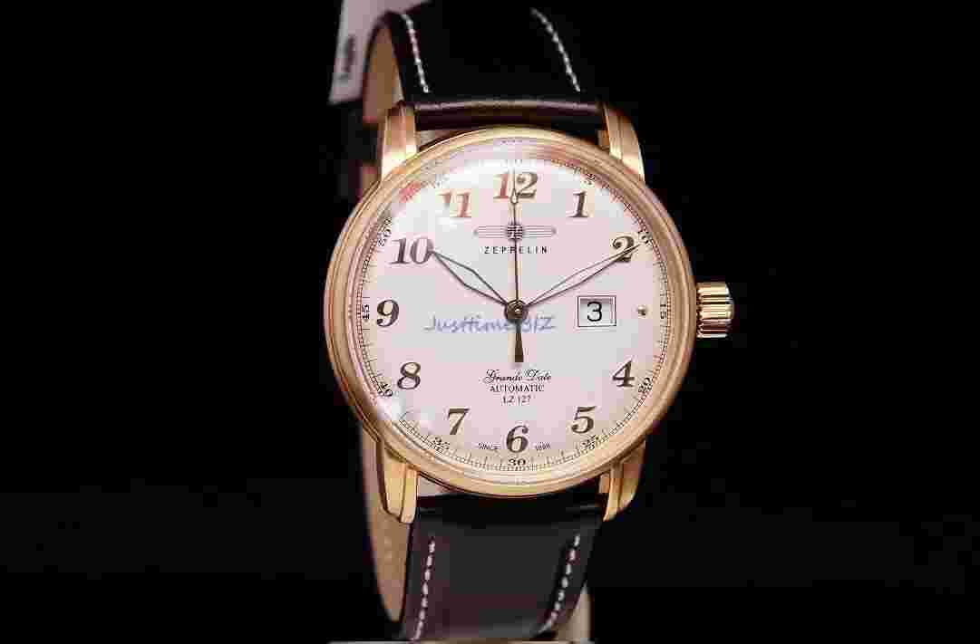 Zeppelin Watch Graf Silver Dial Automatic WINDING 76525 Men's Parallel IMPORT