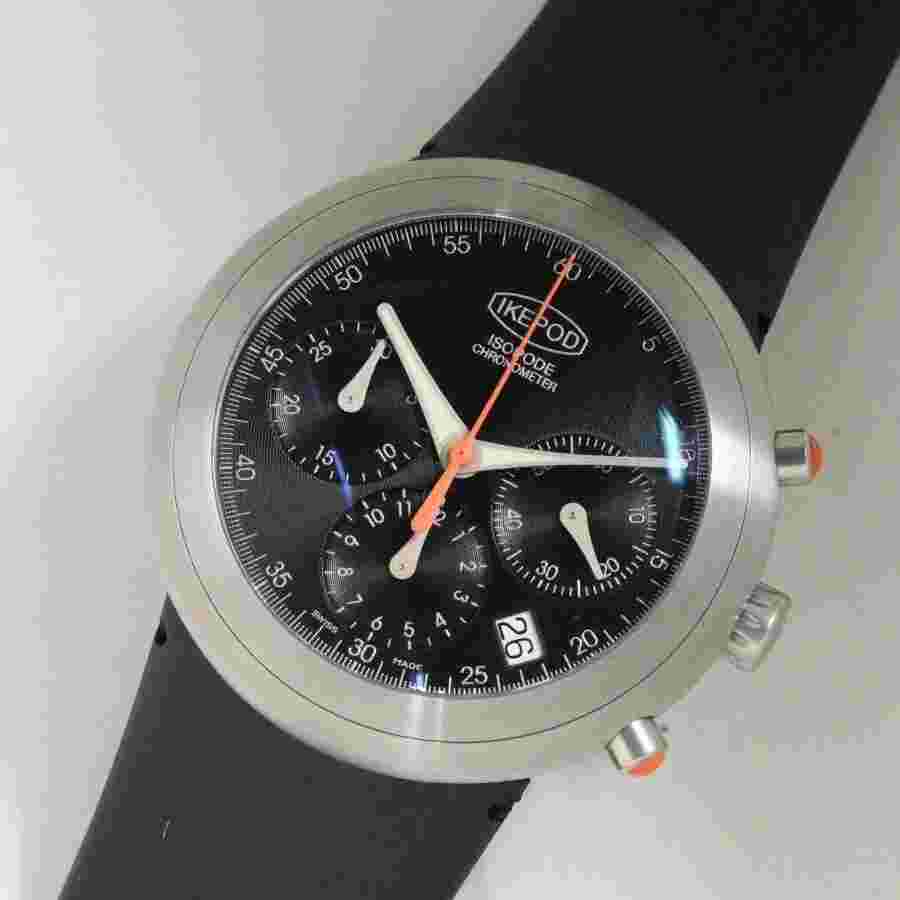 Ikepod Isopode Marc Newson Design Automatic Steel Men's Watch - with 2 Straps -