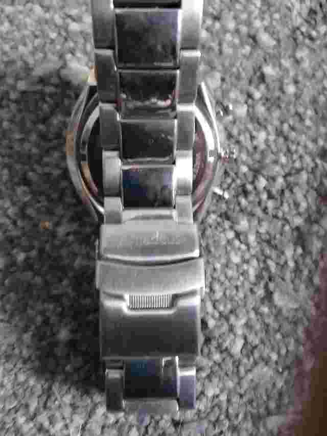 Mens Amadeus 100M Water Resistant Stainless Steel Watch