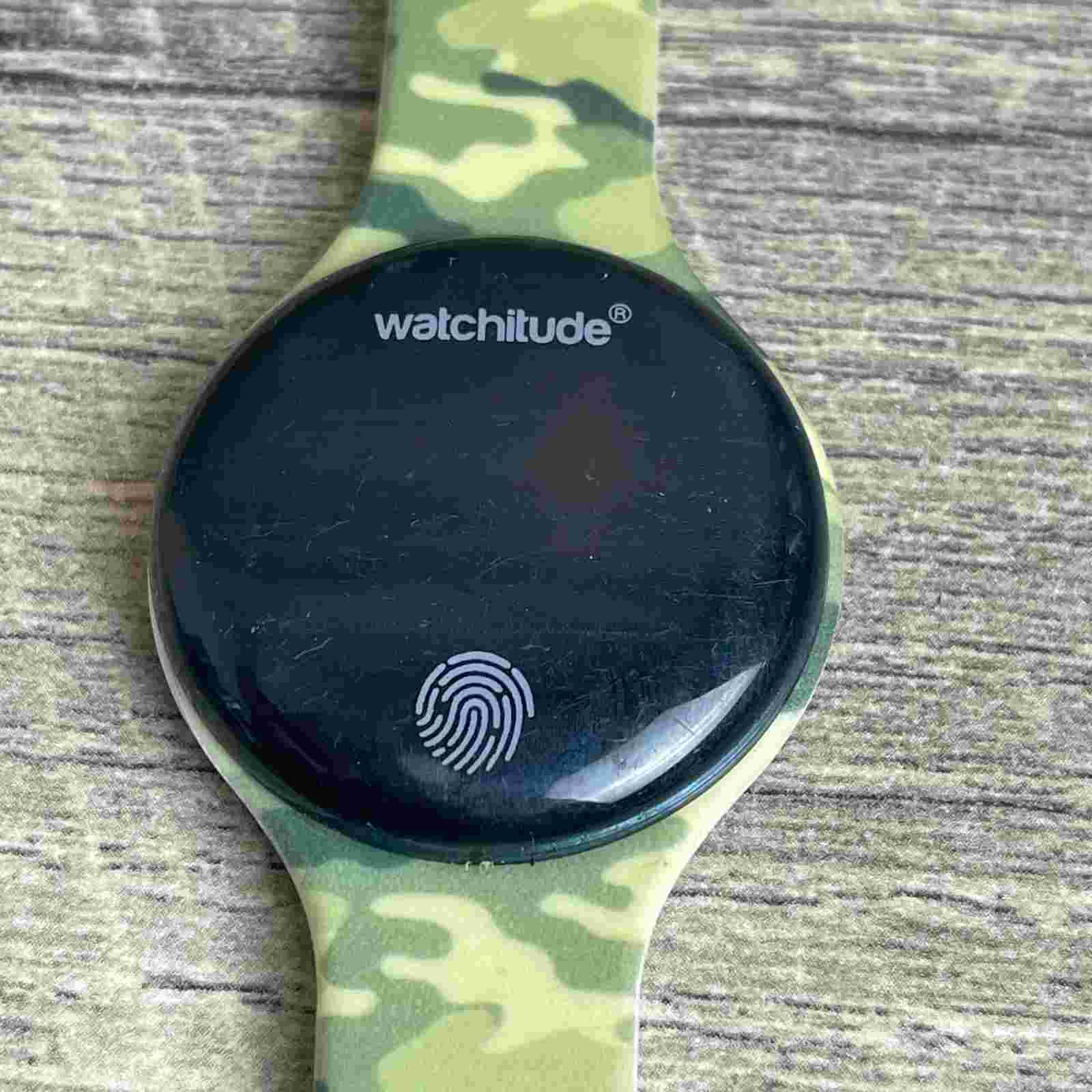 Watchitude Move 2 Camouflage Strap Plunge Proof Digital Fitness Activity Watch