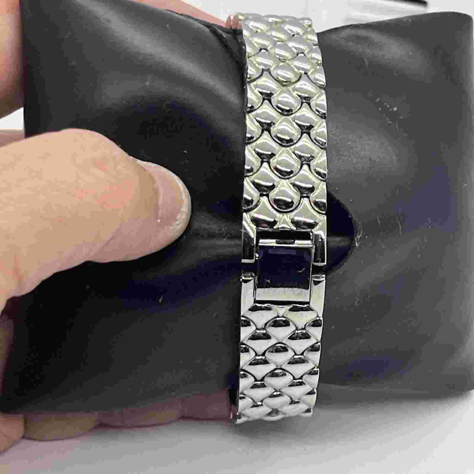 Cote D Azur Ladies Silvertone Watch