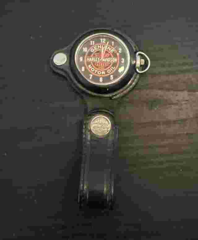 HARLEY-DAVIDSON Pocket Watch Swiss Movement? Speedometer Speed O Meter Read