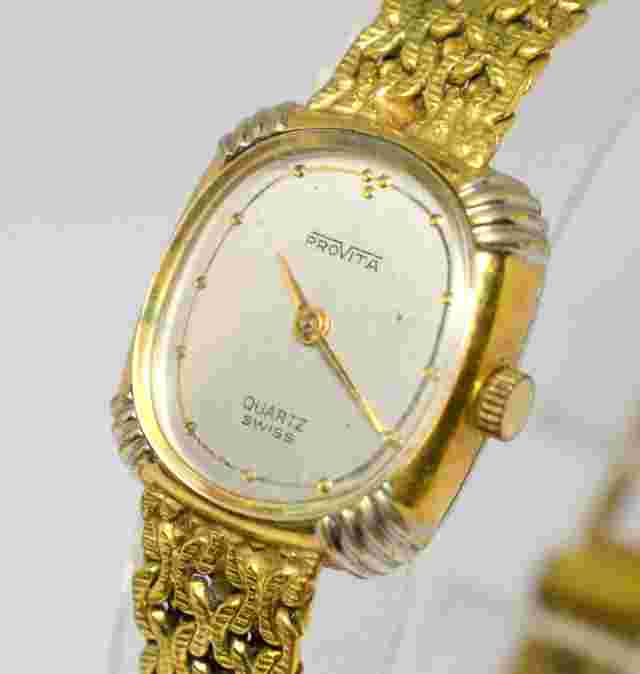 VINTAGE PROVITA SWISS MADE QUARTZ LADIES WRISTWATCH