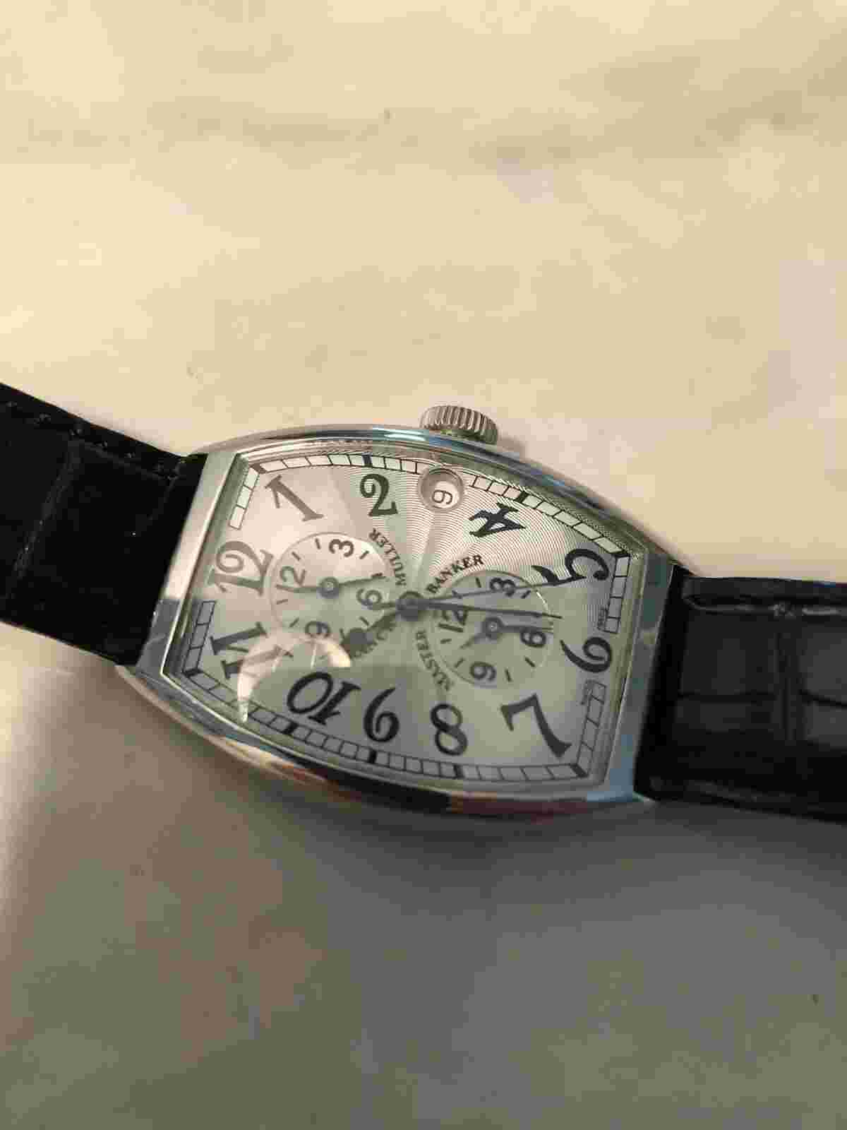 Franck Muller Master Banker Silver Men's Watch - 5850 MB