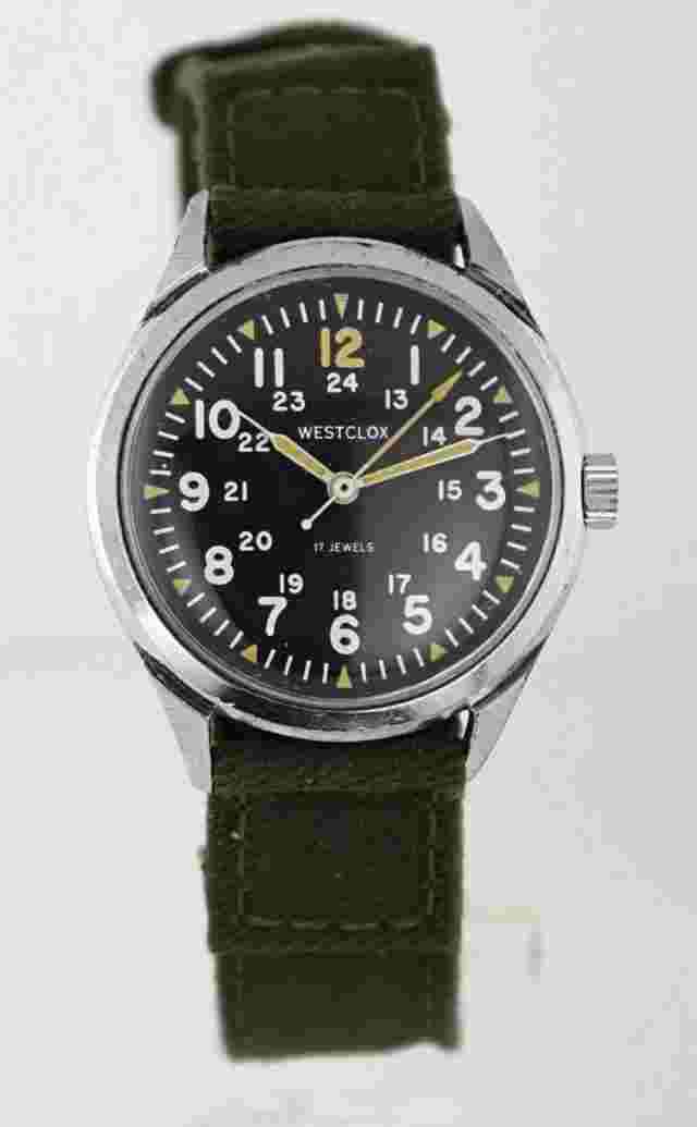 Westclox military WWII Vietnam Era 1974 Watch