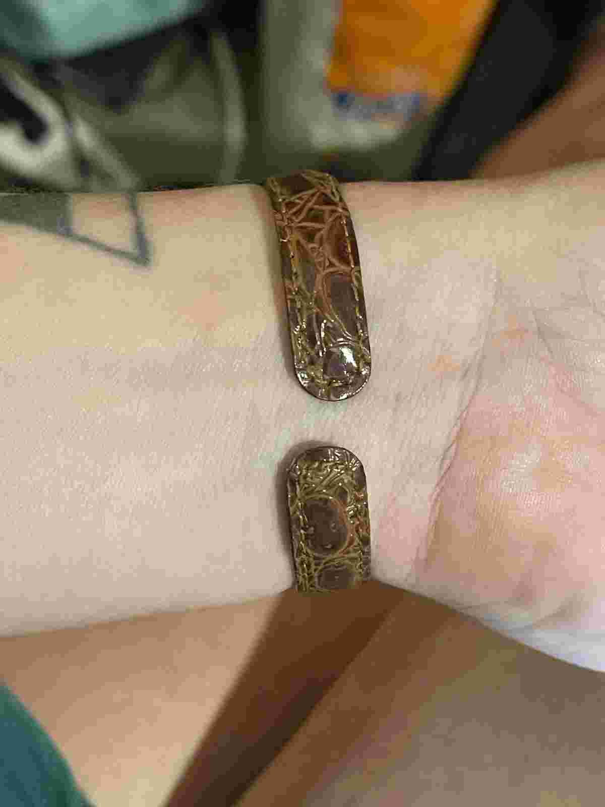Polini With Brown Cuff Watch